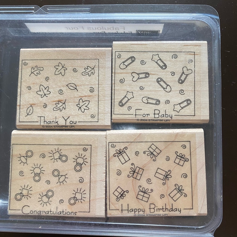 Stampin’ Up: Fabulous Four